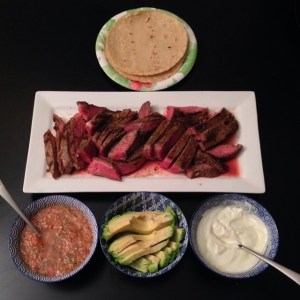 steak tacos